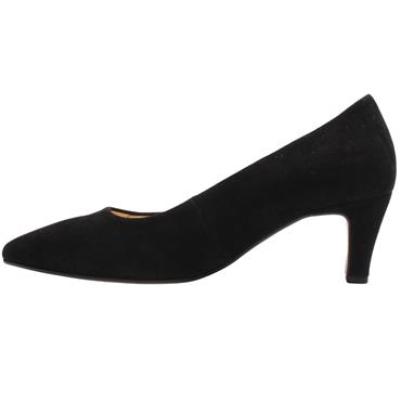 GABOR 301401 DRESS SHOE - BLACK SUEDE