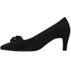 GABOR 301402 BOW COURT SHOE - NAVY SUEDE NUBUCK