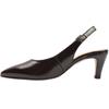 GABOR 301801 SLING BACK SHOE - BROWN PATENT