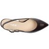 GABOR 301801 SLING BACK SHOE - BROWN PATENT