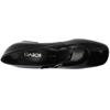 GABOR 302201 STRAP BLOCK HEEL SHOE - BLACK PATENT