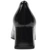 GABOR 302201 STRAP BLOCK HEEL SHOE - BLACK PATENT