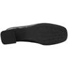 GABOR 302201 STRAP BLOCK HEEL SHOE - BLACK PATENT