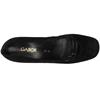 GABOR 302202 BLOCK HEEL SHOE - BLACK SUEDE