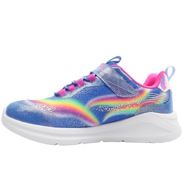 SKECHERS 302298L UNICORN TRAINER - BLUE MULTI