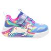 SKECHERS 302298N UNICORN TRAINER - BLUE MULTI