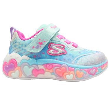 SKECHERS 302696N TRAINER - LIGHT BLUE