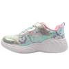 SKECHERS 303063L TRAINER - SILVER MULTI