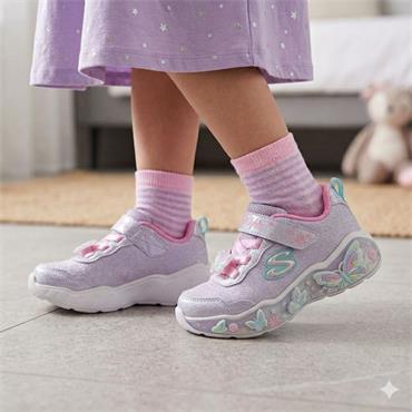 SKECHERS 303066N TRAINER - LAVENDER