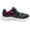 SKECHERS 303380L TRAINER - BLACK MULTI