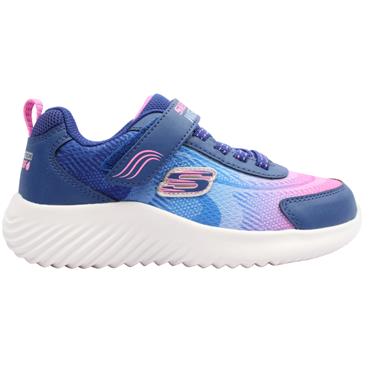 SKECHERS 303452L TRAINER - NAVY MULTI