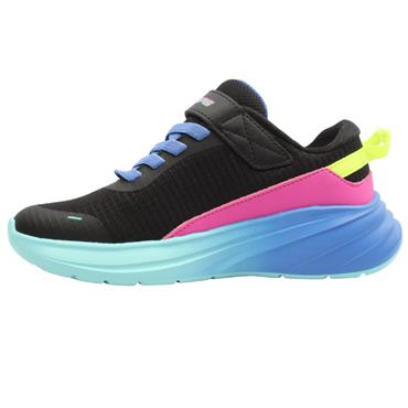 SKECHERS 303571L TRAINER - BLACK MULTI