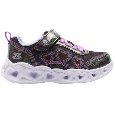 SKECHERS 303736LC TRAINER - BLACK MULTI