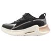 SKECHERS 304054L TRAINER - BLACK ROSE