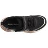 SKECHERS 304054L TRAINER - BLACK ROSE