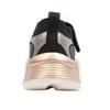 SKECHERS 304054L TRAINER - BLACK ROSE