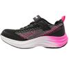 SKECHERS 304210L TRAINER - BLACK PINK