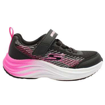 SKECHERS 304210L TRAINER - BLACK PINK