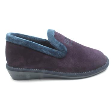 NORDIKA 305 SUEDE SLIPPER - PURPLE