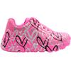 SKECHERS 314067L UNO LITE TRAINER - HOT PINK