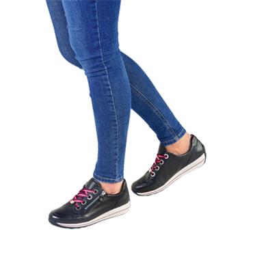 ARA 34587 SHOE - NAVY