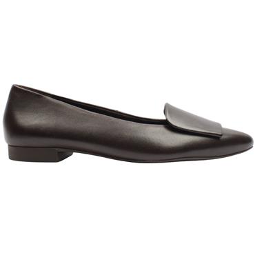 PAUL GREEN 3792 POMP SHOE - BROWN