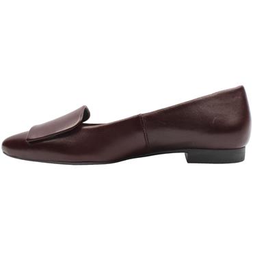 PAUL GREEN 3792 POMP SHOE - WINE