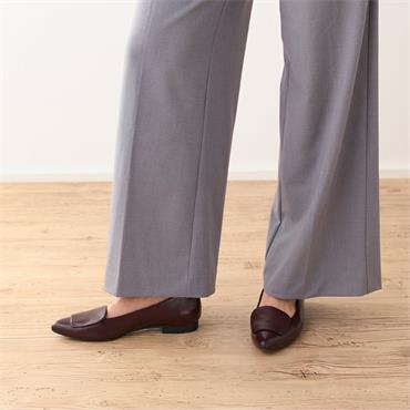 PAUL GREEN 3792 POMP SHOE - WINE