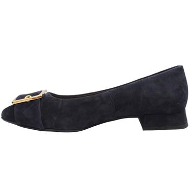 PAUL GREEN 3855 SHOE - NAVY SUEDE NUBUCK