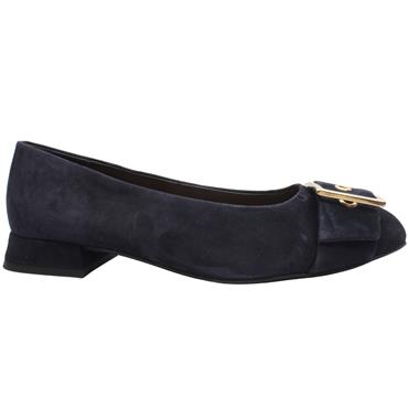 PAUL GREEN 3855 SHOE - NAVY SUEDE NUBUCK