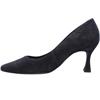 PAUL GREEN 3859 COURT SHOE - NAVY SUEDE NUBUCK