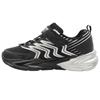 SKECHERS 400141LC TRAINER - BLACK SILVER