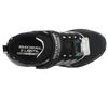 SKECHERS 400141LC TRAINER - BLACK SILVER