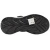 SKECHERS 400141LC TRAINER - BLACK SILVER