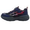 SKECHERS 400152LC TRAINER - NAVY/RED