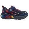 SKECHERS 400152LC TRAINER - NAVY/RED