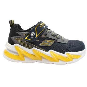 SKECHERS 400200LC TRAINER - NAVY BLACK
