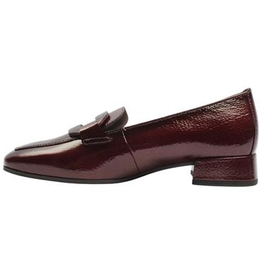 GABOR 400201 SLIP ON SHOE - WINE PATENT