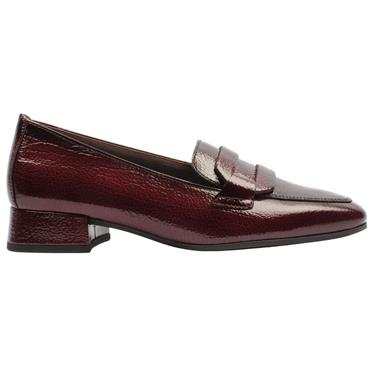 GABOR 400201 SLIP ON SHOE - WINE PATENT