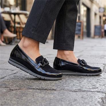 GABOR 400401 SHOE - BLACK PATENT