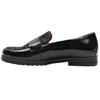 GABOR 400501 LOAFER SHOE - BLACK/GREY