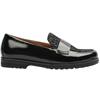 GABOR 400501 LOAFER SHOE - BLACK/GREY