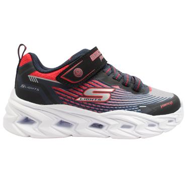 SKECHERS 400590LC TRAINER - BLACK MULTI