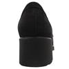 GABOR 400702 BLOCK HEEL SHOE - BLACK SUEDE