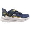 SKECHERS401490LC TRAINER - NAVY YELLOW