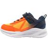 SKECHERS 401495N METEOR TRAINER - NAVY ORANGE