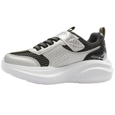 SKECHERS 402150L TRAINER - SILVER MULTI