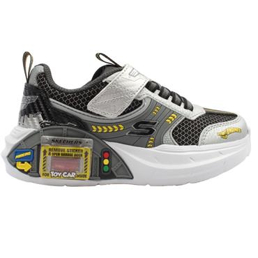 SKECHERS 402150L TRAINER - SILVER MULTI