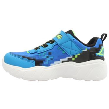SKECHERS 402162N TRAINER - BLUE GREEN