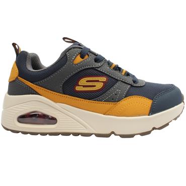 SKECHERS 403659L UNO TRAINER - NAVY YELLOW